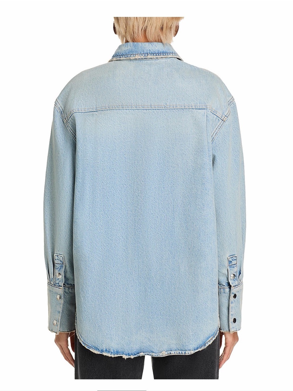 ANINE BING Dante Denim Shirt - Picture 2 of 11
